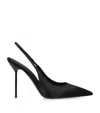 Paris Texas Slingback Pumps Pointed Toe Design In Black