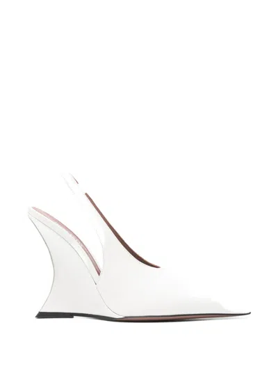 Paris Texas Sculpted-heel Pumps In White