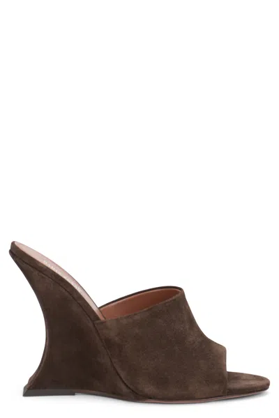 Paris Texas Shoes Nina Mule 105 In Brown