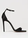 Paris Texas Stiletto Heel Sandal In Schwarz