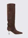Paris Texas Square-toe Boots In Brown