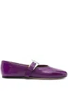 Paris Texas Sveva Ballet Flats In Purple