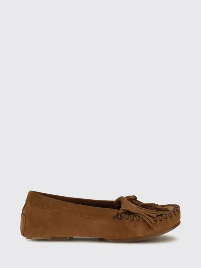 Paris Texas Loafers Bow Detail Moccasin Stitching Suede In Multi