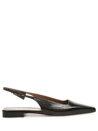 Paris Texas Bettina Slingback Flats In Multi