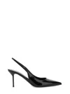 Paris Texas Lidia Slingback Heel 70 In Black