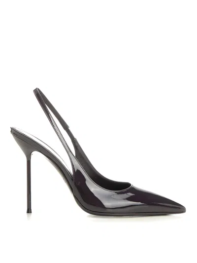 Paris Texas Linda Patent Slingback Heeled Pumps In Multi