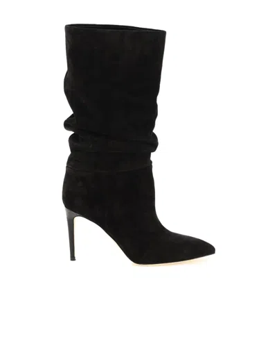 PARIS TEXAS PARIS TEXAS SLOUCHY POINTED TOE BOOTS