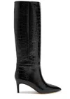 Paris Texas Stiefel Mit Kroko-effekt In Black