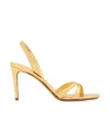 Shop Paris Texas Stiletto 85mm Leather Sandals In Nude