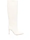 Paris Texas Stiletto 90 Leather Boots In Neutrals