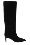 Paris Texas Pointed-toe Stiletto-heel Boots In Black