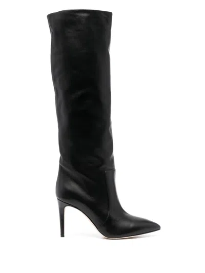 Paris Texas Stiletto Boot 85 In Black