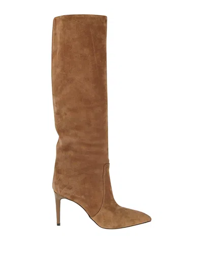 Paris Texas Stiletto Boot 85 In Brown
