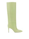 Paris Texas Knee-high 85 Stiletto Boots In Green