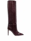 Paris Texas Stiletto Boot 85 In White