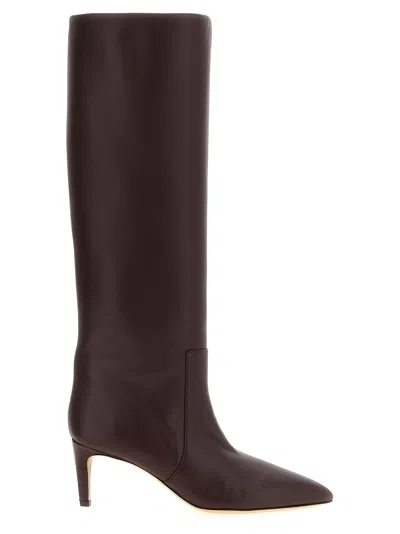 Paris Texas Stiletto Boot Boots In Burgundy