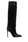 Paris Texas Woman Boot Black Size 8 Leather In Carboneoffblack
