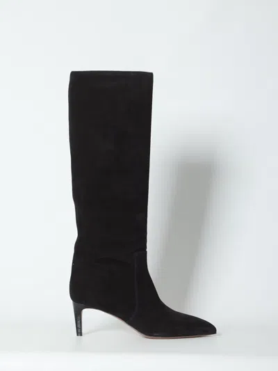 Paris Texas Stiletto Boots 60 In Black