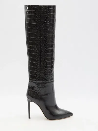 Paris Texas Stiletto Boots In Multi