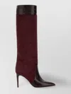 Paris Texas 105 Stiletto Boot In Burgundy Patent Leather