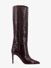 Paris Texas Stiletto Embossed Croco Leather Boots