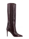 Paris Texas Stiletto Embossed Croco Leather Boots