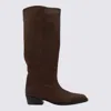 Paris Texas Brown Boots In Mocha