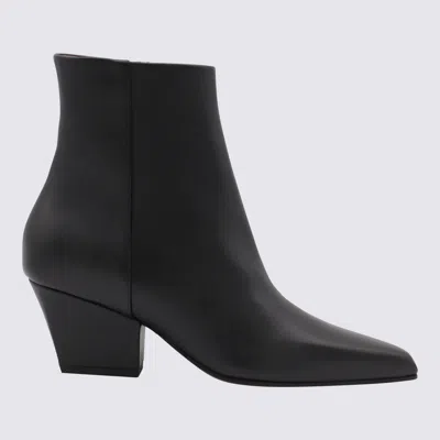 PARIS TEXAS PARIS TEXAS BLACK LEATHER JANE BOOTS