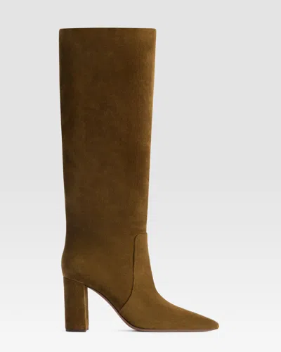 Paris Texas Suede Boot In Multi