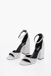 Paris Texas Suede Holly Fiona Ankle Strap Sandals With All-over Jewels 1