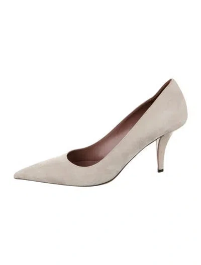 Pre-owned Paris Texas Suede Pumps In Neutral