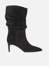 PARIS TEXAS SUEDE SLOUCHY BOOTS