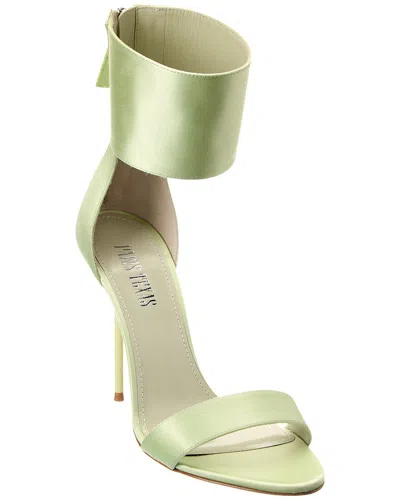 Paris Texas Vanessa Satin Sandal In Green