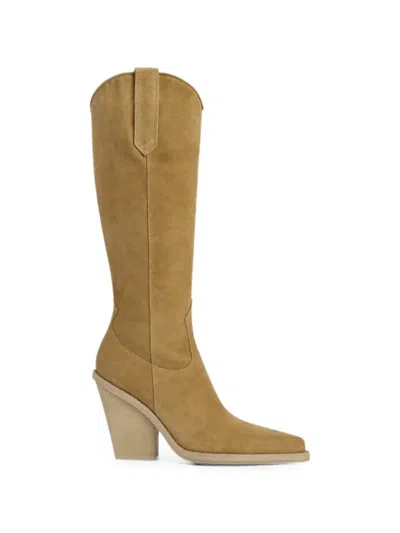 Paris Texas Vegas Knee-high Boots In Brown