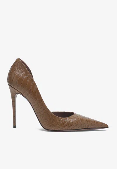 PARIS TEXAS VERA 105 LEATHER PUMPS