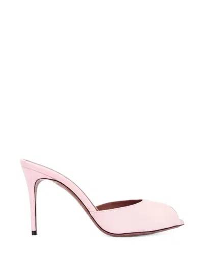 Paris Texas Vera Peep-toe Sandals In Pink
