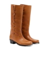 Paris Texas Versatile Long Boots In Brown