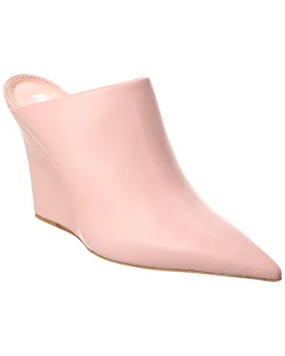 Paris Texas Wanda Sabot Leather Mule In Pink