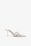 Paris Texas Nadia 85 Cutout Leather Mules In White