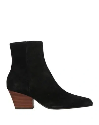 Paris Texas Woman Ankle Boots Black Size 5.5 Leather