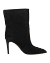 Paris Texas Woman Ankle Boots Black Size 7 Calfskin