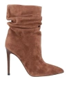 Paris Texas 105mm Slouchy Suede Stiletto Booties In Canyon