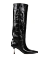 Paris Texas Woman Boot Black Size 11 Leather In Black