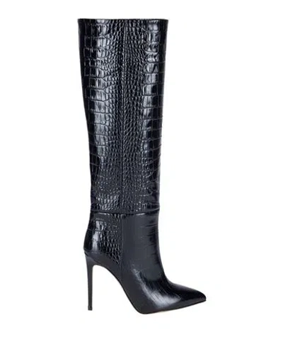 Paris Texas Woman Boot Black Size 7.5 Soft Leather