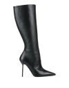 Paris Texas Woman Boot Black Size 7.5 Leather In Black