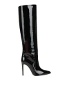 Paris Texas Woman Boot Black Size 8 Leather In Nero Neri E Grigi