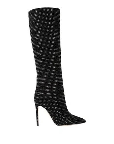 PARIS TEXAS PARIS TEXAS WOMAN BOOT BLACK SIZE 8 LEATHER