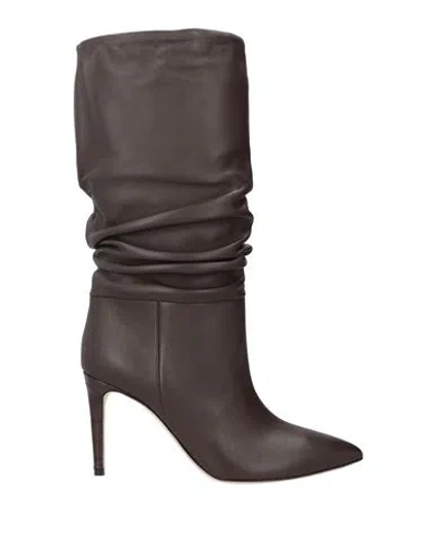 Paris Texas Woman Boot Brown Size 6 Leather