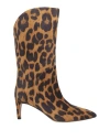 Paris Texas Woman Boot Camel Size 8 Leather In Sand
