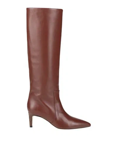 Paris Texas Woman Boot Chocolate Brown Size 7 Leather